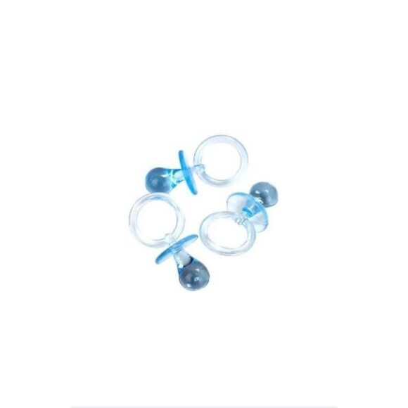 28PC Baby Shower Acrylic Pacifiers - Picture 2 of 3